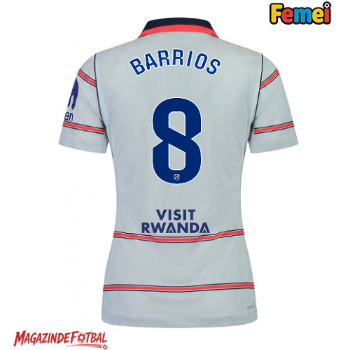 Atletico Madrid Pablo Barrios #8 Tricou Fotbal Replică 2026-27 Femei Treilea Atletico Madrid Pablo Barrios #8 Tricou Fotbal Replică 2026-27 Femei Treilea